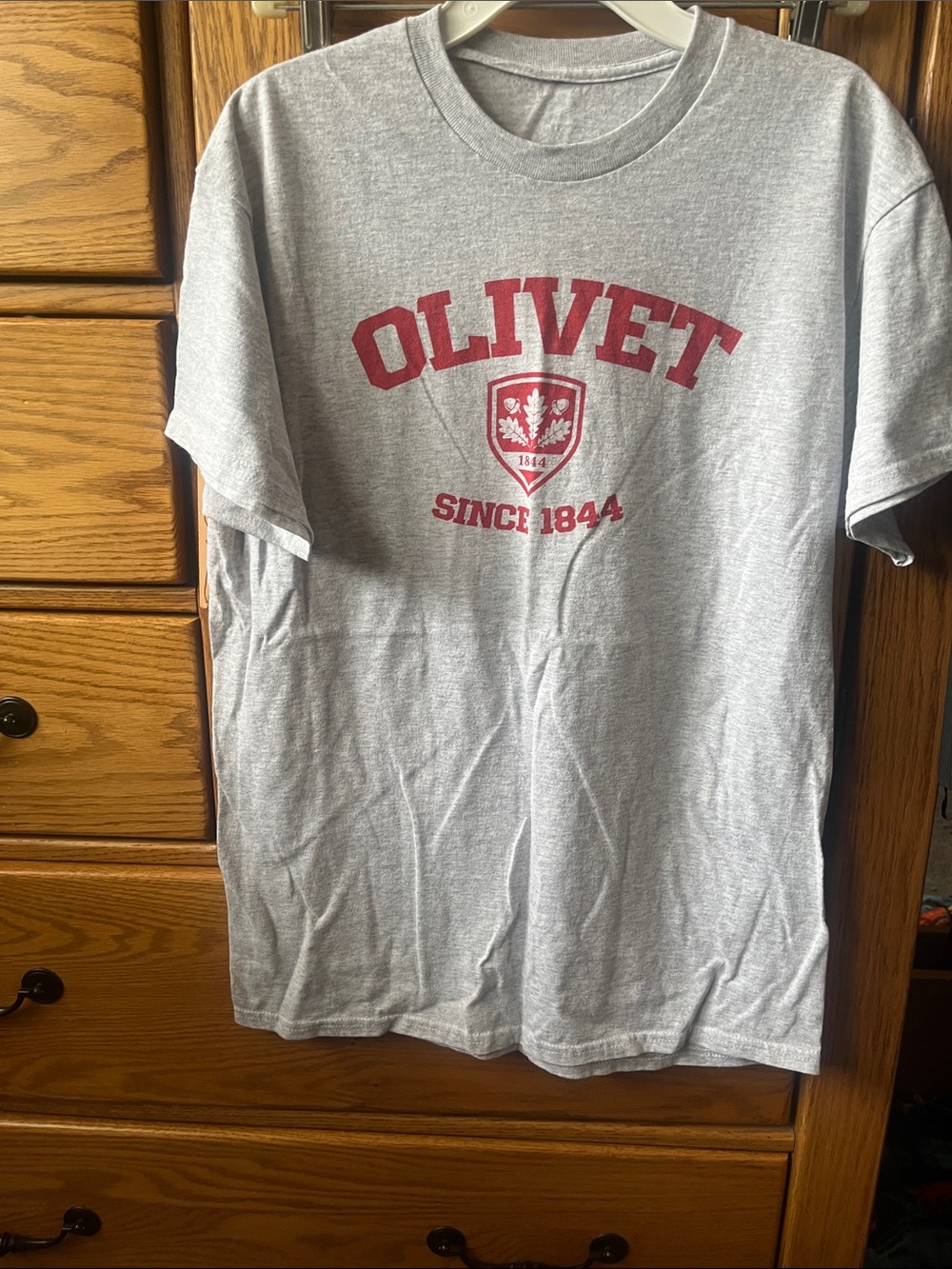 Olivet Gray Short-Sleeve Graphic Tee